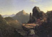 Thomas Cole Scene from The Last of the Mohicans Cora Kneeling at the Feet of Tamenund (mk13) china oil painting reproduction